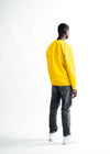 MEN The Velvet Print Sweater - Yellow