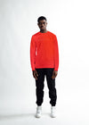 MEN The Dots Print Sweater - Red