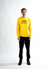MEN The Full Logo Sweater - Yellow