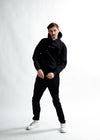 MEN The Small Text Hoodie - Black