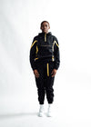 WOMEN The Tracksuit Cargo Pants - Black and Yellow [Bottom]